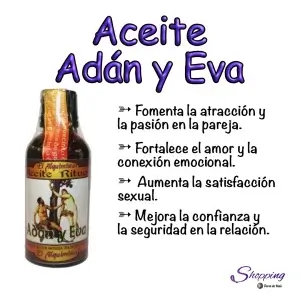 Aceite Adán y Eva