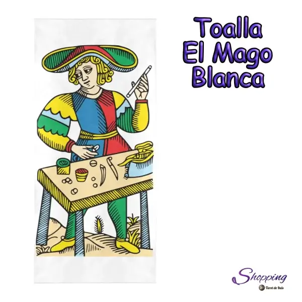 Toalla Blanca El Mago Color