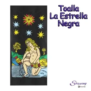 Toalla Negra La Estrella Color