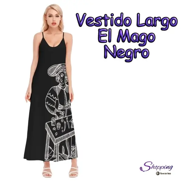 Vestido Largo El Mago Negro